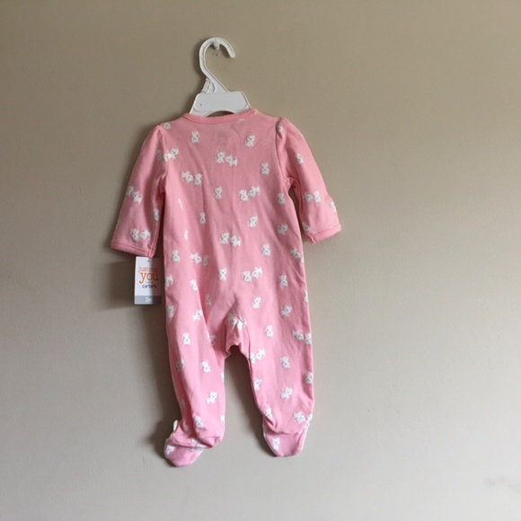 Bundle of Carter’s Baby Girl Sleep&Plays Footies size 3 mounts. - Picture 9 of 11